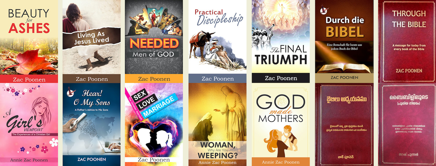 New Covenant Books | Zac Poonen Books